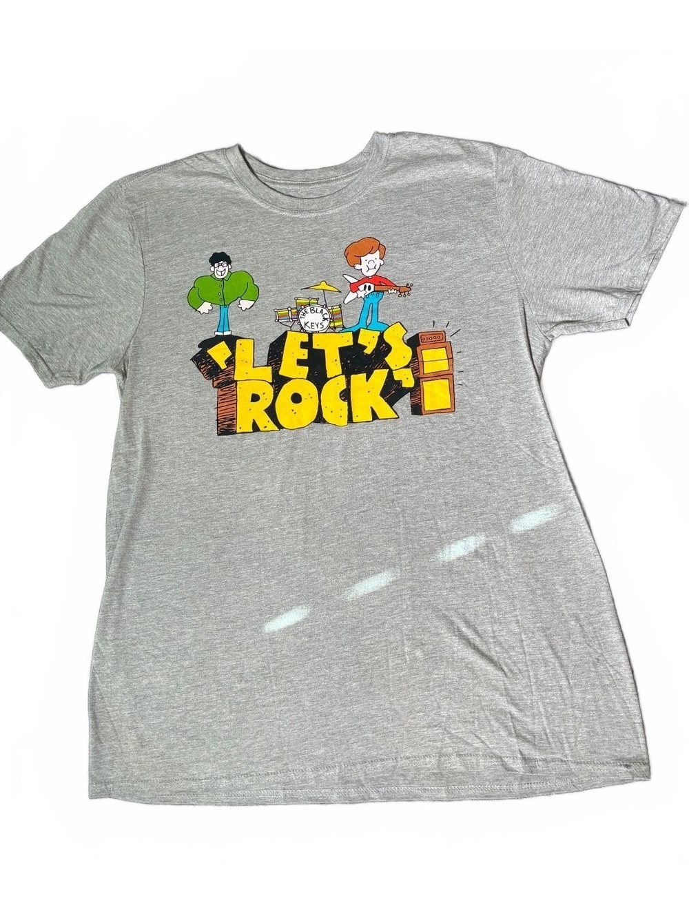 Let’s Rock The Black Keys School House Rock Collab T Shirt Large Genuine